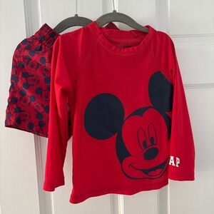 Red Mickey swim set